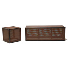 Luciana Martins and Gersons de Oliveira Oco Bench and Stool