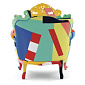 Alessandro Mendini Proust Geometrica Armchair