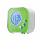 Authentics Cube LCD Alarm Clock