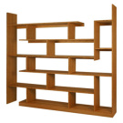 Brave Space Design Bamboo Stagger Shelving