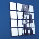 Giovanni Tommaso Garattoni Bungalows Round Square Mirror