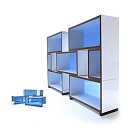 Andrew Tye Cube Shelving