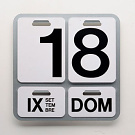 Enzo Mari Formosa Wall Calendar
