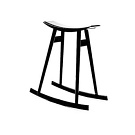 Per Sundstedt Ving Rocking Stool
