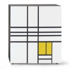 Shiro Kuramata Homage To Mondrian Cabinet