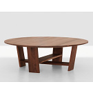 Nana Bambuch and Merit Frank Plank Couch Table