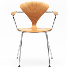 Norman Cherner Metal Base Chair