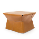 Palomba Serafini Cuir Pouf