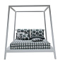 Paola Navone Gray 81 Bed