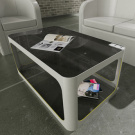 Red Apple Creation Smoked Coffee Table